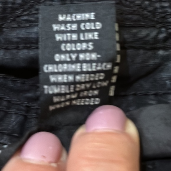 INC Black Cargo Cuffed Shorts - Picture 6 of 11